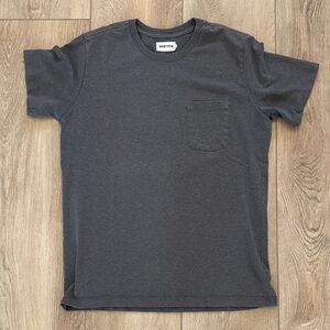 Taylor Stitch gray size 40/M Men's Gray Crew Neck T-Shirt